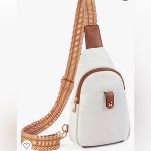 Telena Sling Bag for Women Crossbody Fanny Pack Vegan Leather Sling